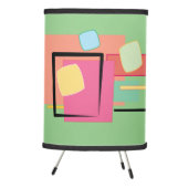 Midcentury Cocktail Pastel on Celery Green - Lamp (Right)