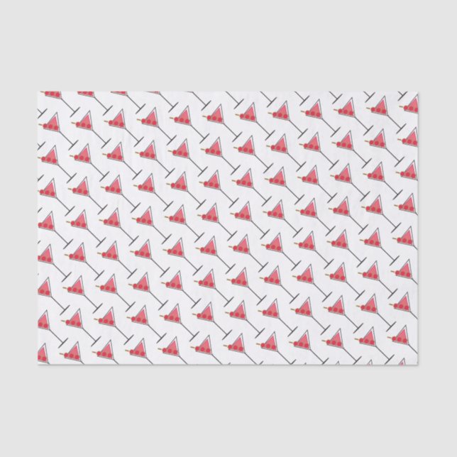 Midcentury Cocktails Tissue Paper (Front)