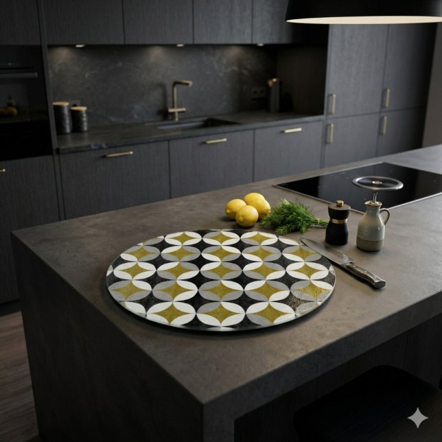 Midcentury Mod – Glass Cutting Board (Creator Uploaded)