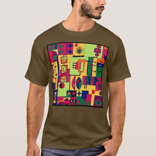 MidCentury Modern All Over Print 1 T_Shirt