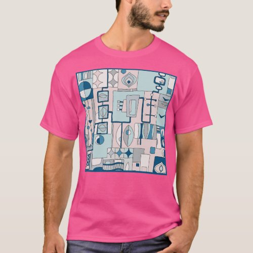 MidCentury Modern All Over Print 2 T_Shirt