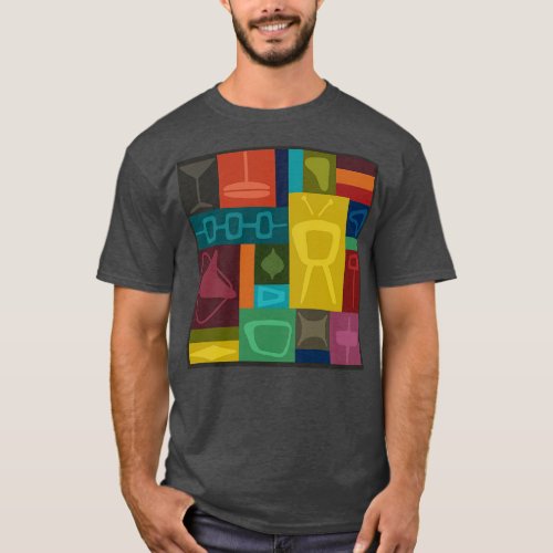 MidCentury Modern All Over Print T_Shirt