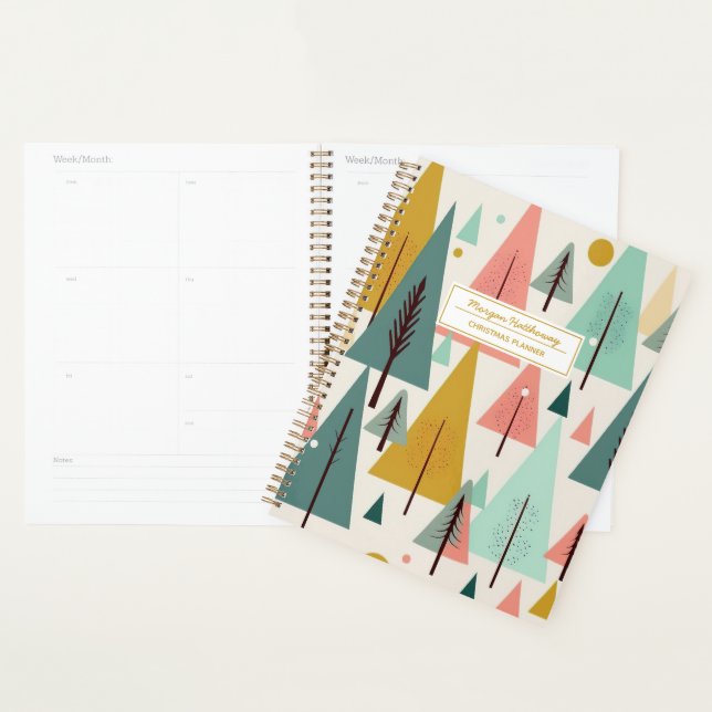 Midcentury Modern Christmas Planner (Display)