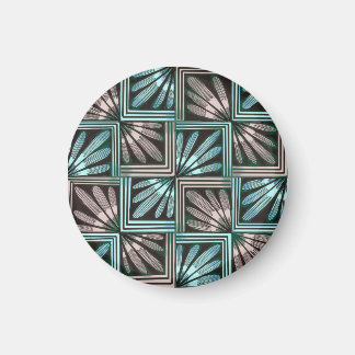 Midcentury Modern Geometric Petals Magnet