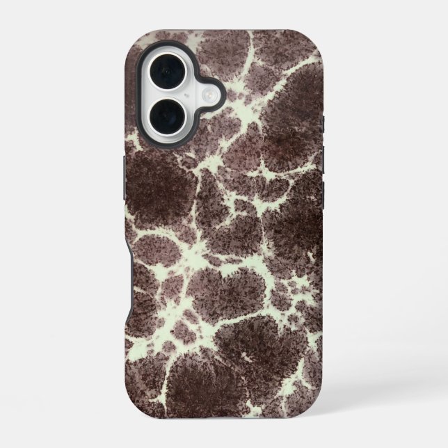 Midcentury Modern Pattern Tortoise Giraffe MCM Iphone Case (Back)