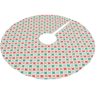 Midcentury Modern Personalized Tree Skirt