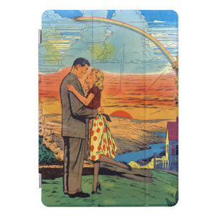 Midcentury Modern Sunset iPad cover