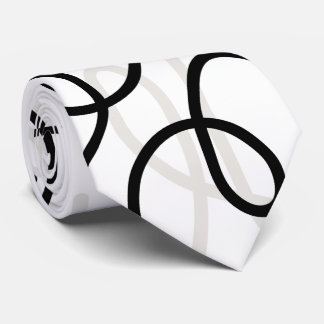 Midcentury Modern swirls abstract elegant MOD Neck Tie
