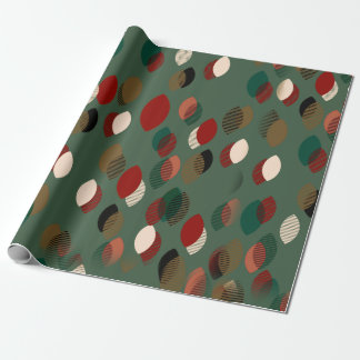 Midcentury Xmas Design Wrapping Paper