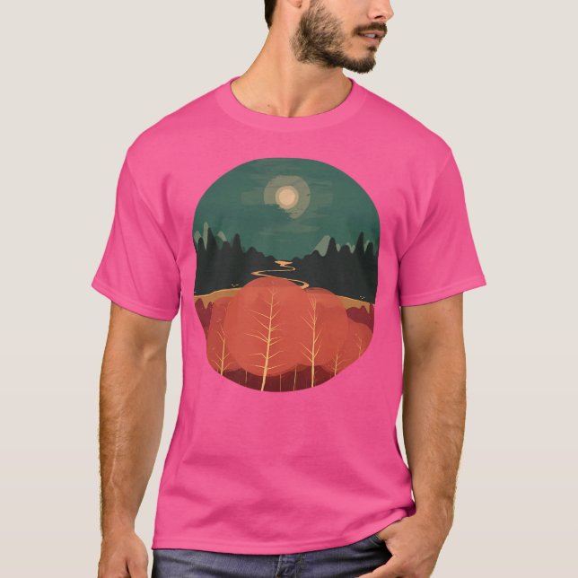 Midday Mountains T-Shirt (Front)