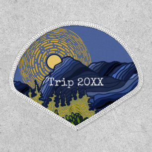 Midday Sun Mountain Patch