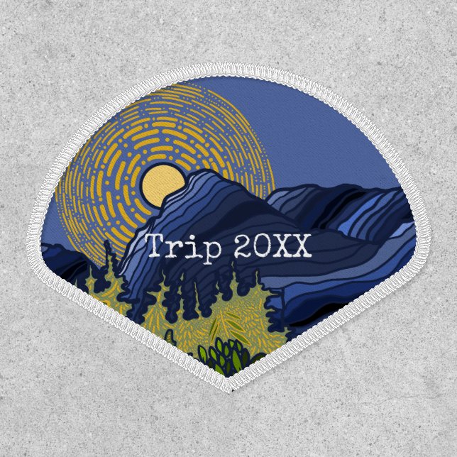 Midday Sun Mountain Patch (Front)