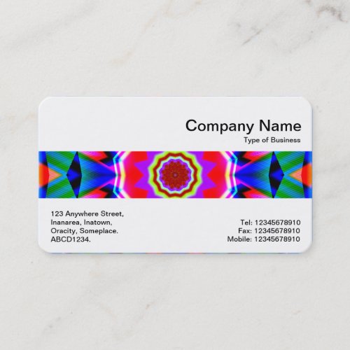 Middle Band _ Kaliedoscopic Business Card