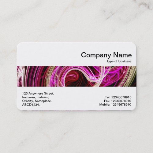 Middle Band _ Pink Smoke Business Card