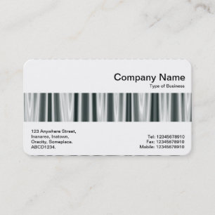 Middle Band - Silver Curtain Business Card