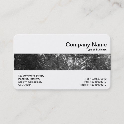 Middle Band _ Woodland Business Card