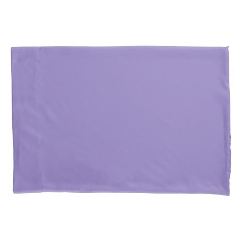 Middle Blue Purple Plain Solid Simple Color Pillow Case