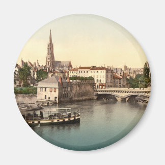 Middle Bridge, Metz, France Magnet