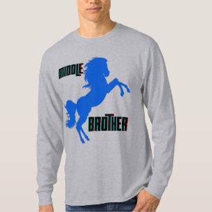 Middle Brother Horse Rearing T-Shirt