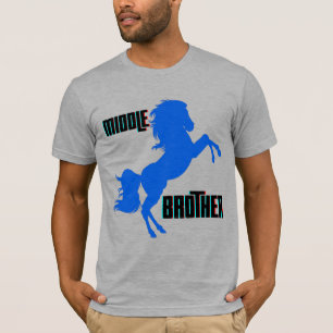 Middle Brother Horse Rearing T-Shirt