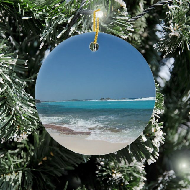 Middle Caicos in Turks and Caicos Islands Ceramic Ornament (Creator Uploaded)