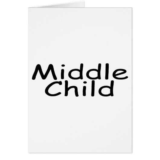 Middle Child Cards (Front)