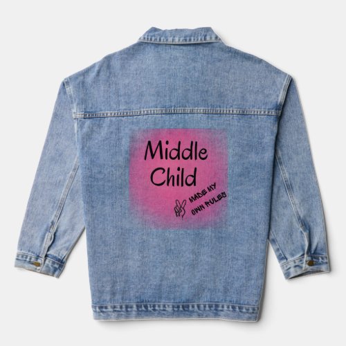 MIDDLE CHILD DENIM JACKET