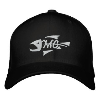 Middle Creek Fish Skeleton Embroidered Hat