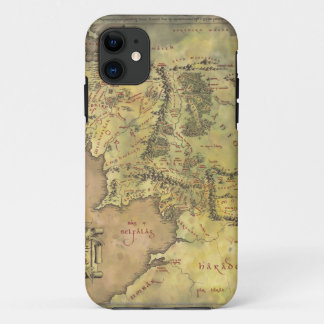 MIDDLE EARTH™ #2 Map iPhone 11 Case