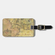 Middle Earth™ #2 Map Luggage Tag at Zazzle