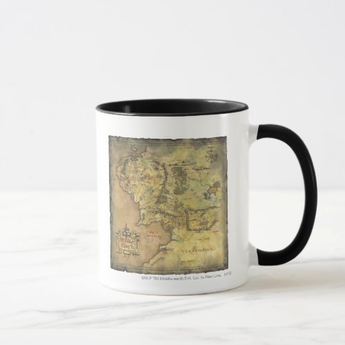 MIDDLE EARTH 2 Map Mug