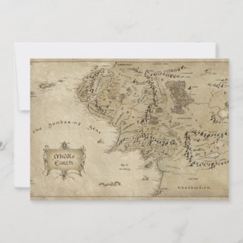 Middle Earth™ Invitation by thehobbit at Zazzle