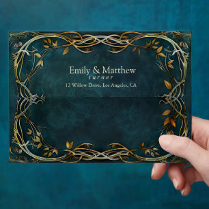 Middle-earth Majesty Wedding  Envelope