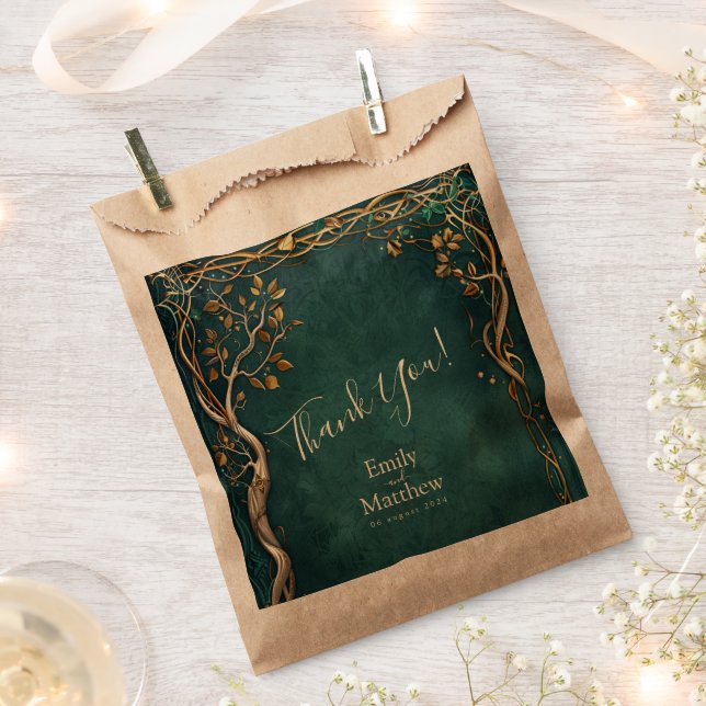 Middle-earth Majesty Wedding Favor Bag (Clipped)