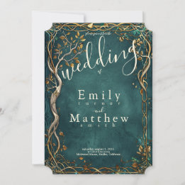 Middle-earth Majesty Wedding Invitation