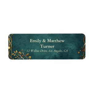 Middle-earth Majesty Wedding Label