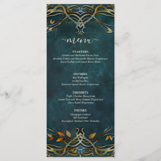 Middle-earth Majesty Wedding Menu