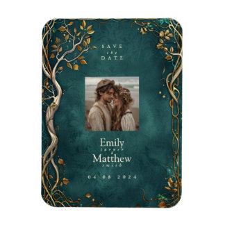 Middle-earth Majesty Wedding Save The Date Magnet