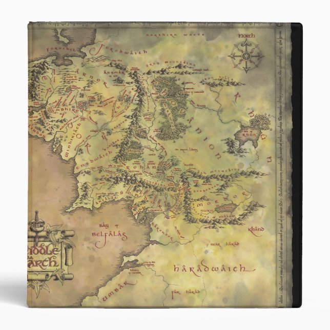 MIDDLE EARTH™ Map Binder (Front)