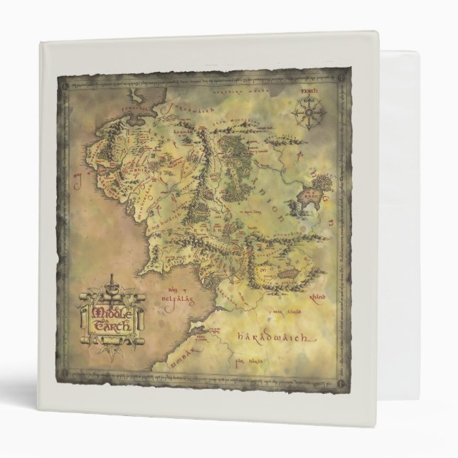 MIDDLE EARTH™ Map Binder (Front/Inside)