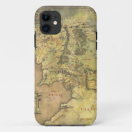 MIDDLE EARTH™ Map iPhone 11 Case