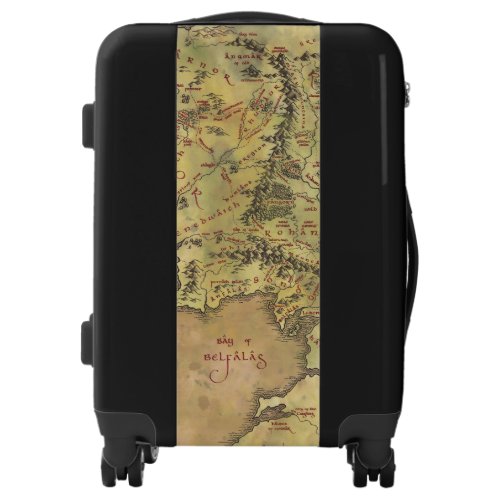 MIDDLE EARTH Map Luggage