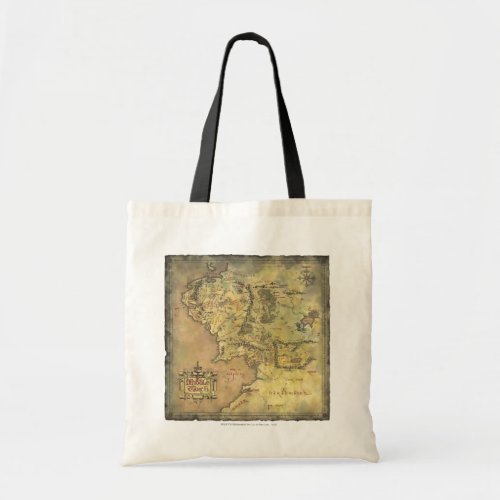 MIDDLE EARTHâ Map Tote Bag