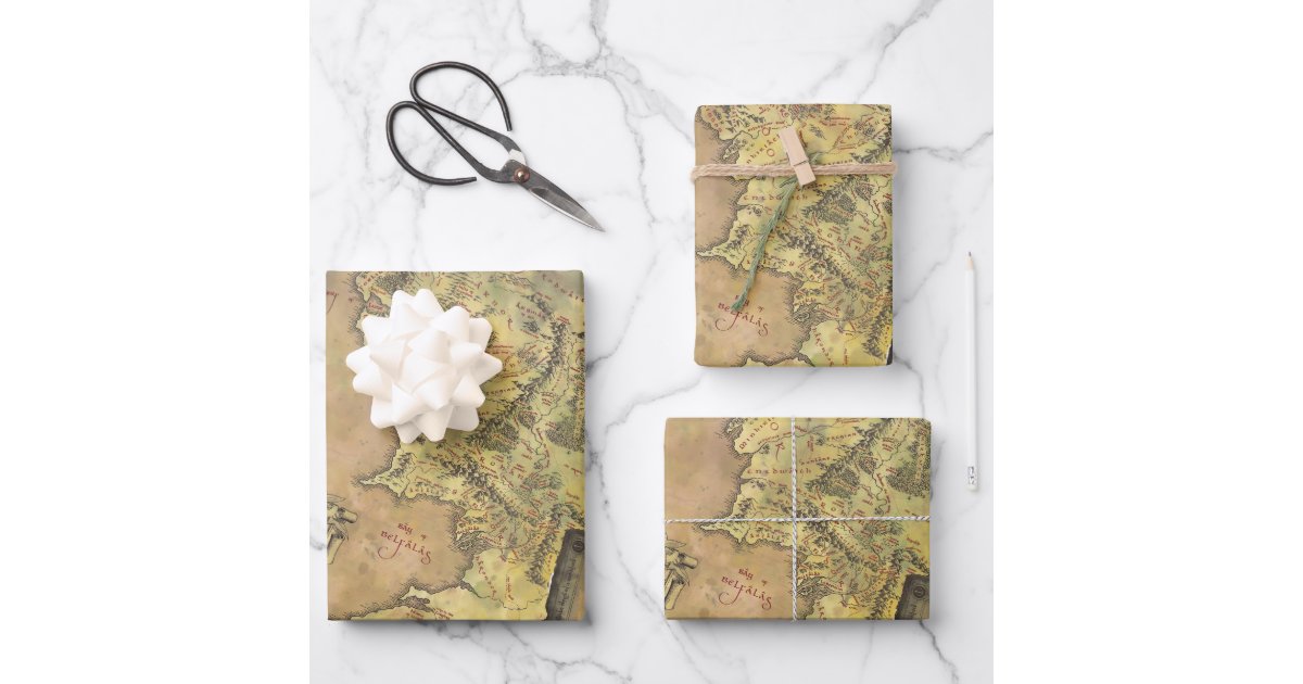 Map Wrapping Paper, Zazzle in 2023