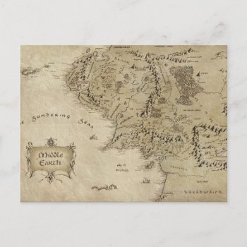 Middle Earth™ Postcard by thehobbit at Zazzle