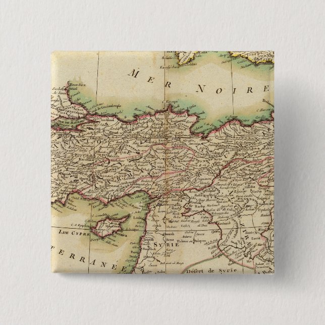 Middle East 3 Pinback Button (Front)