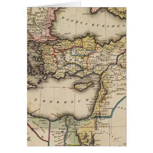 Middle East Atlas Map Cards (Front)