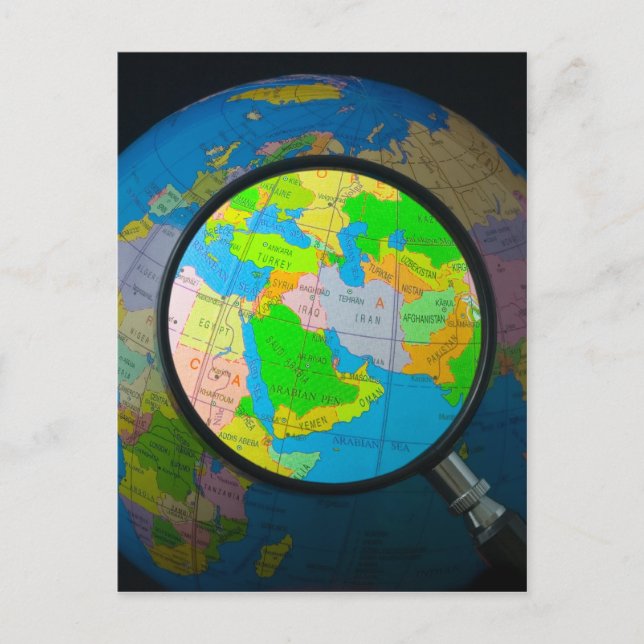 Middle East in focus Postcard (Front)