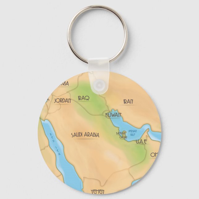 Middle East Keychain (Front)