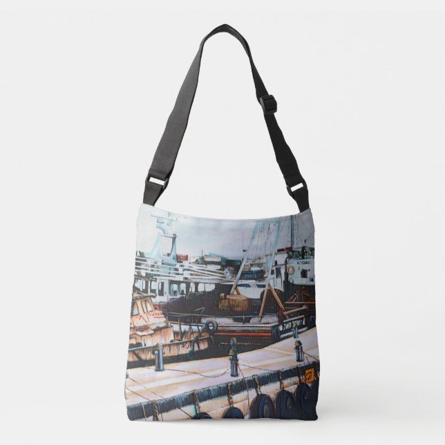 Middle East Martine, Jaffe, Israel Crossbody Bag (Front)